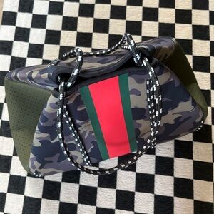Neoprene Camouflage Tote